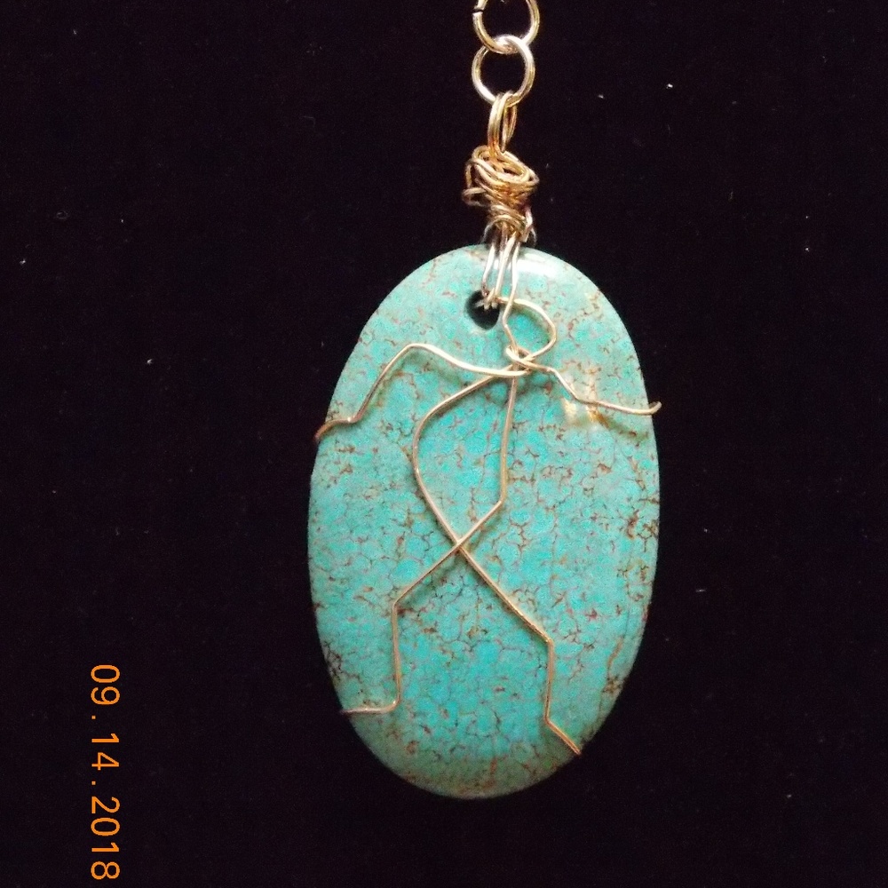 Necklace, artisan, new